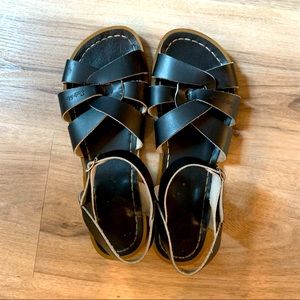 Black Salt Water Sandals - The Original